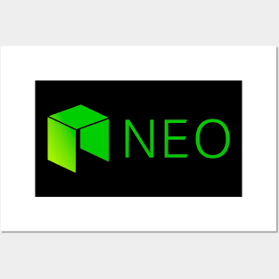 Neo Crypto Neocoin Token Neo Cryptocurrency coin token Posters and Art